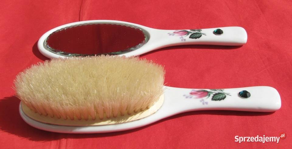 Miśnieńskie róże Porcelanowy zestaw na toaletkę Koszalin