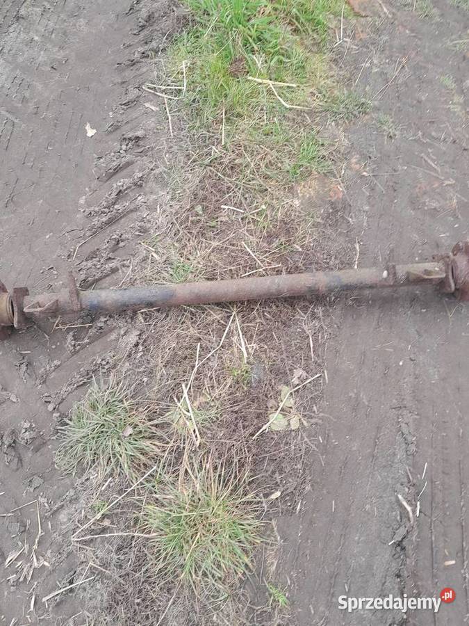 Oś na przyczepkę