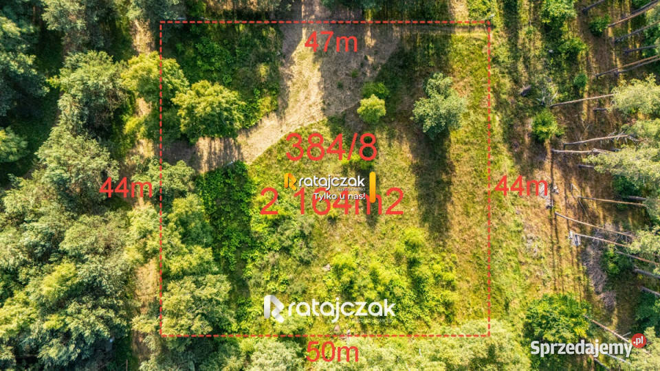Działka 2164m2 Sasino Stara Cegielnia