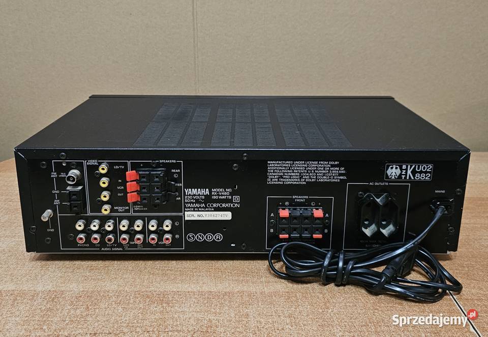 Amplituner YAMAHA RXV480 Gorzów Wielkopolski