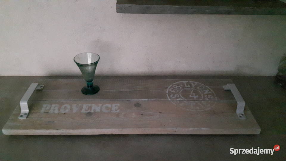 Duża taca drewniana Otwock sprzedam