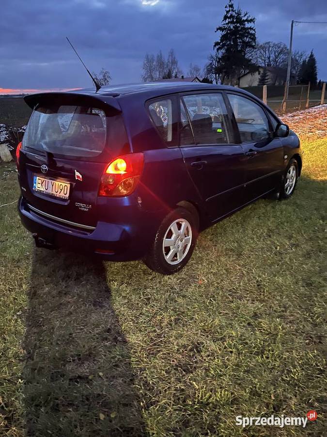 Sprzedam Toyota Corolla Verso 20 d 90 90KM Łanięta