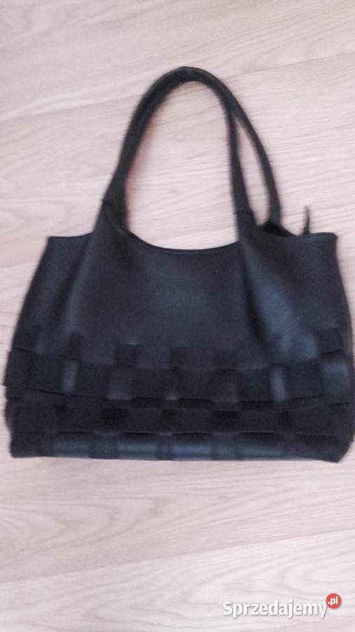 torba damska czarna Do ręki  Łódź sprzedam