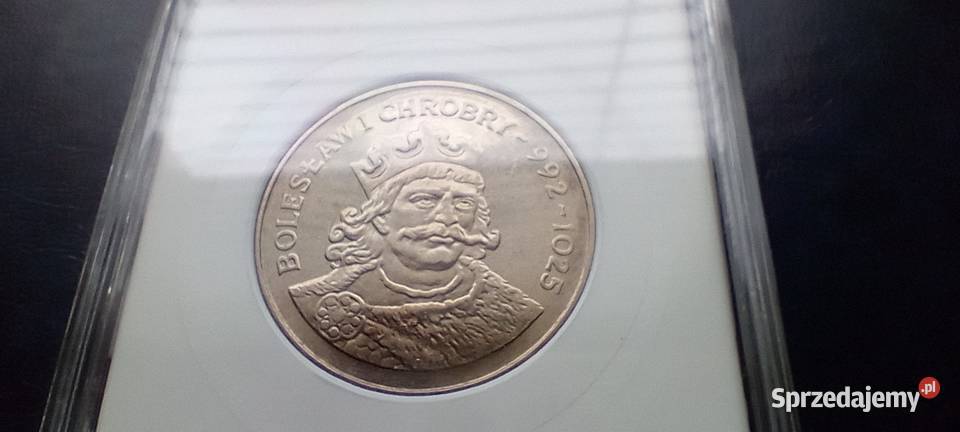 Stare monety 50 złotych 1980 Chrobry grading Lesko