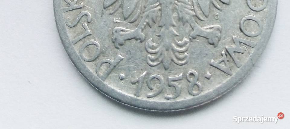 POLSKA 5 1958 r AL WASKA 8 W DACIE RYBAK RZADKA Legionowo sprzedam
