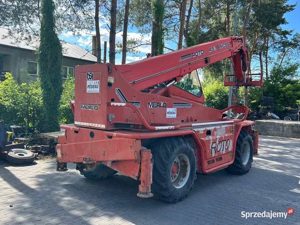 Merlo Roto 4519 MCSS Obrotowa Ładowarka Laskowiec