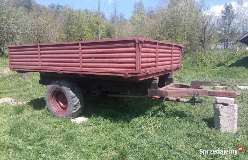 Sprzedam przyczepę z napędem do c330c360 Limanowa sprzedam