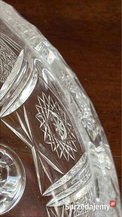 Misa kryształ Patera Przezroczysta Na 3 nóżkach Porcelana i szkło Gdańsk sprzedam