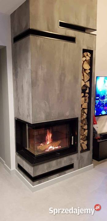 Montaż kominków narożnych nowoczesnych