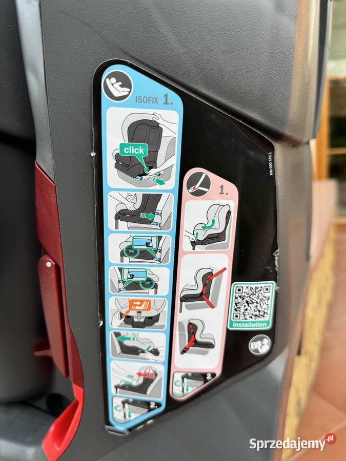 Fotelik samochodowy BRITAX SAFEFIX PLUS 918 Regulacja oparcia Siedlce sprzedam