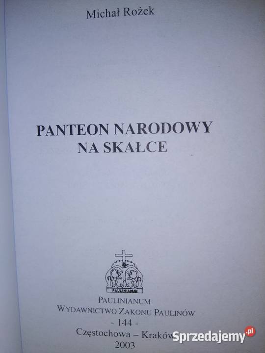 Książki unikatowe Panteon a Skałce księgarnia na Warszawa