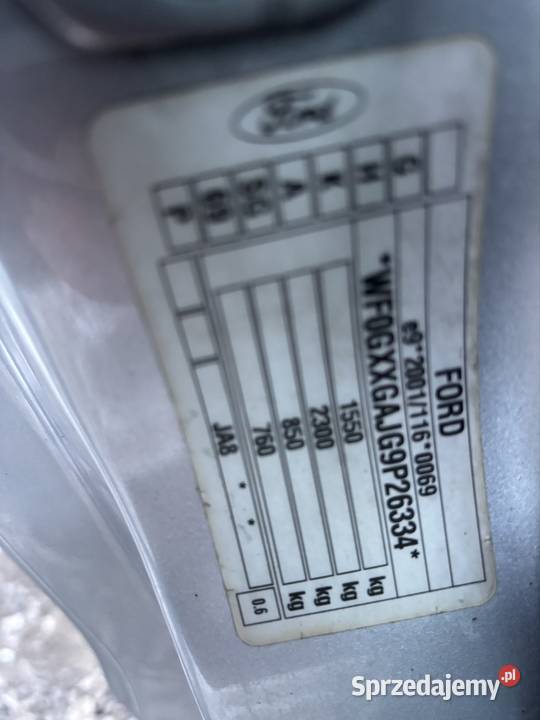 Ford fiesta ABS mazowieckie Grójec