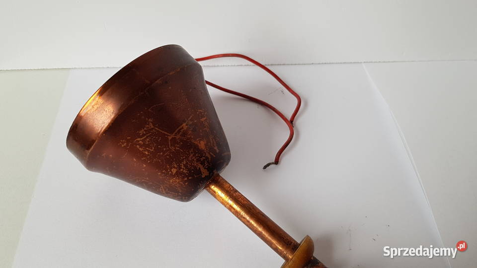 Stara lampa wisząca PZM oświetlenie PRL śląskie Dąbrowa Górnicza