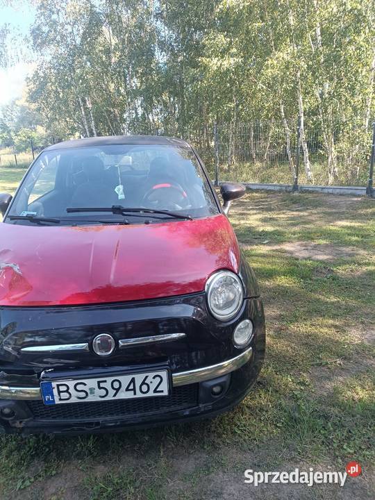 Fiat 500 uszkodzony na sprzedasz o czujnik zmierzchu