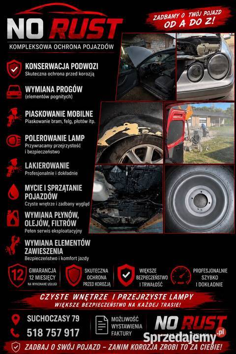 Zadbaj o swoje auto i nie łódzkie Suchoczasy