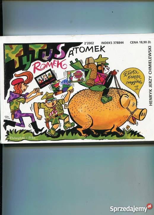Tytus Romek i Atomek Złota księga przygód II Pozostałe Szczecin