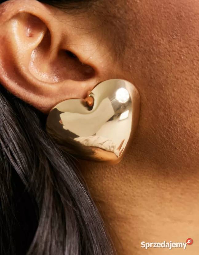 ASOS Ekskluzywne kolczyki z Londynu serca NOWE Kolczyki małopolskie Kraków