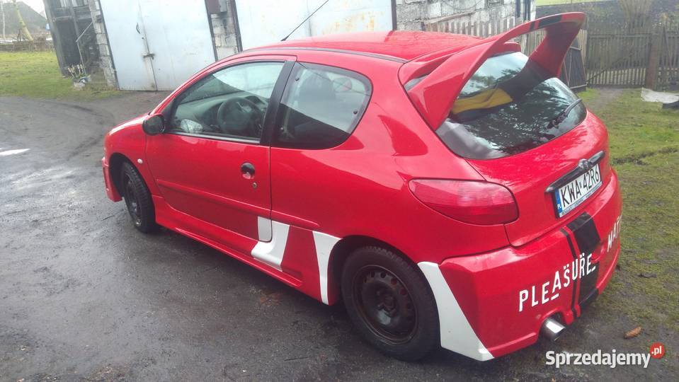 peugeot 206 wrc 50KM Gierałtowiczki