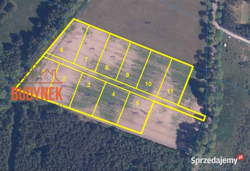 Działka budowlana Niemica zachodniopomorskie