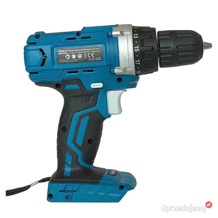 Wiertarkowkrętarka akumulatorowa zestaw DED7010 Dom i Ogród Wacławów sprzedam