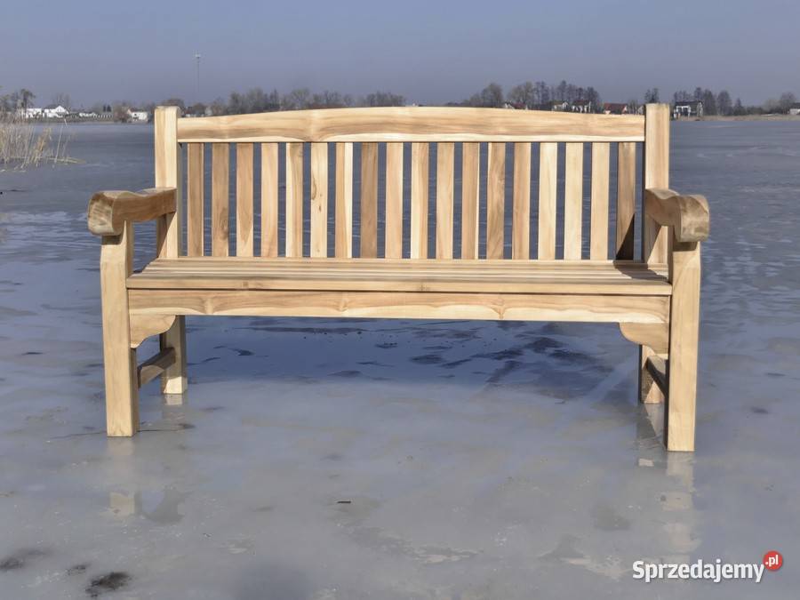 Ławka Oxford 150 z drewna teakowego NOGI 8 małopolskie Kraków sprzedam