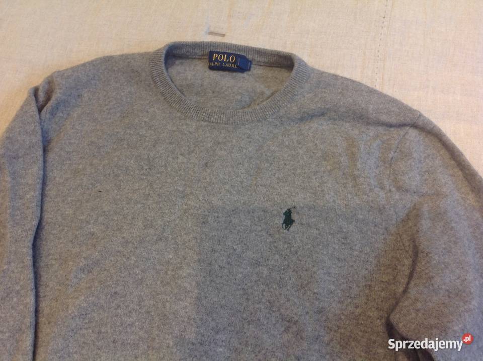 Sweter Ralph Lauren r XXL 100 Wełna Merinos