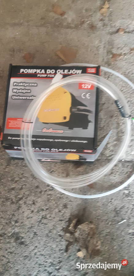 POMPKA ELEKTRYCZNA DO OLEJU POMPA 12V 60W Koronowo sprzedam