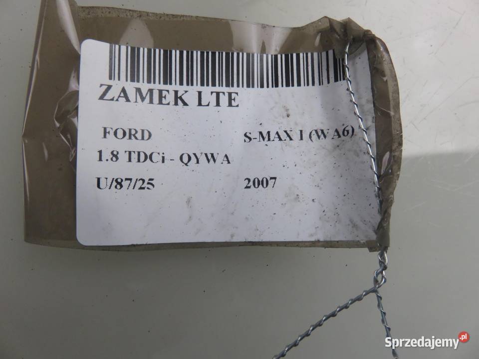 ZAMEK LEWY TYLNY FORD S I WA6 6M2AR26413BA osobowe małopolskie