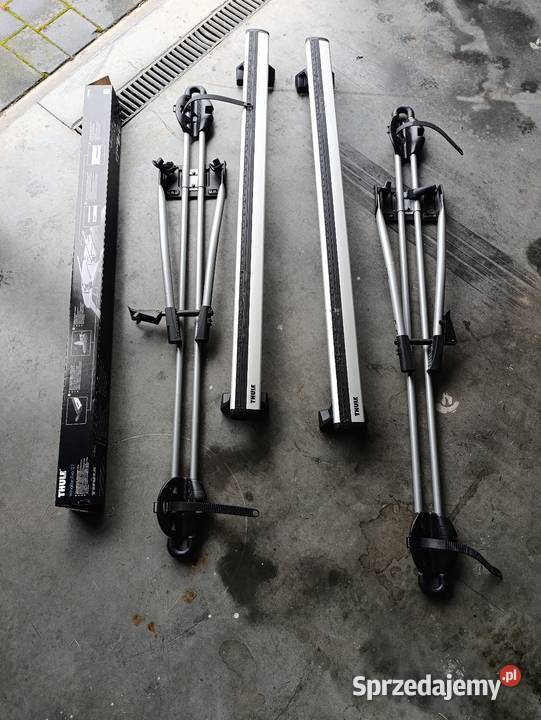 Bagażnik rowery Thule BMW 5 g30 Czarny Las