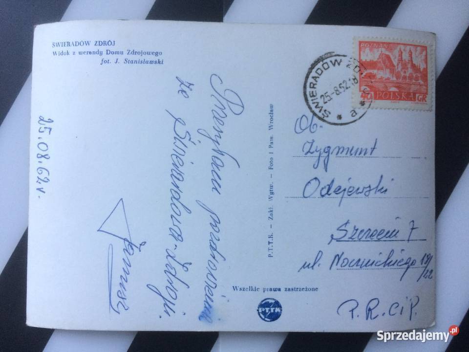 1116 Widokówka Świeradów Zdrój Pocztówki i karty telefoniczne Szczecin