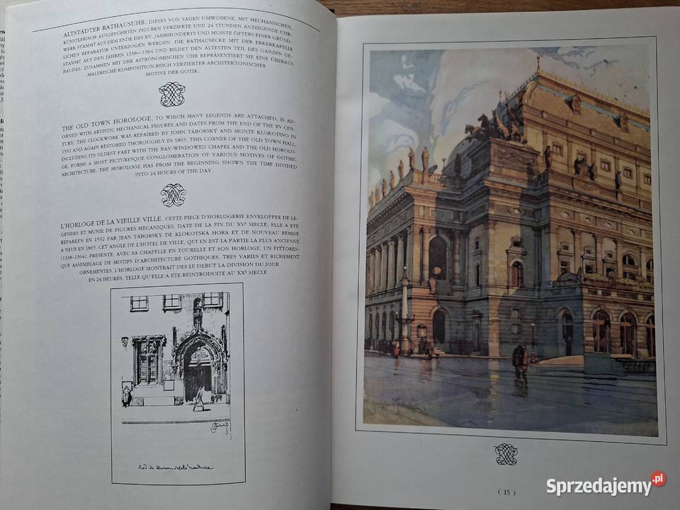Praha Jaroslav Setelik j czeski ang niem franc Rok wydania 1992 Poradniki, albumy i reportaże Kraków