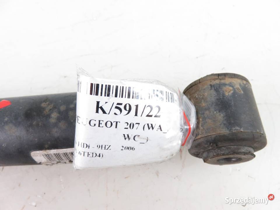 AMORTYZATOR TYŁ PEUGEOT 207 16 HDi 9HZ osobowe
