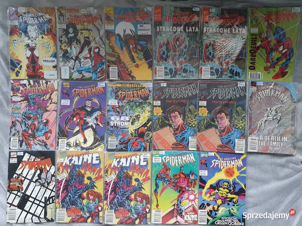 SpiderMan różne numery wydawnictwo TMSemic Gdynia
