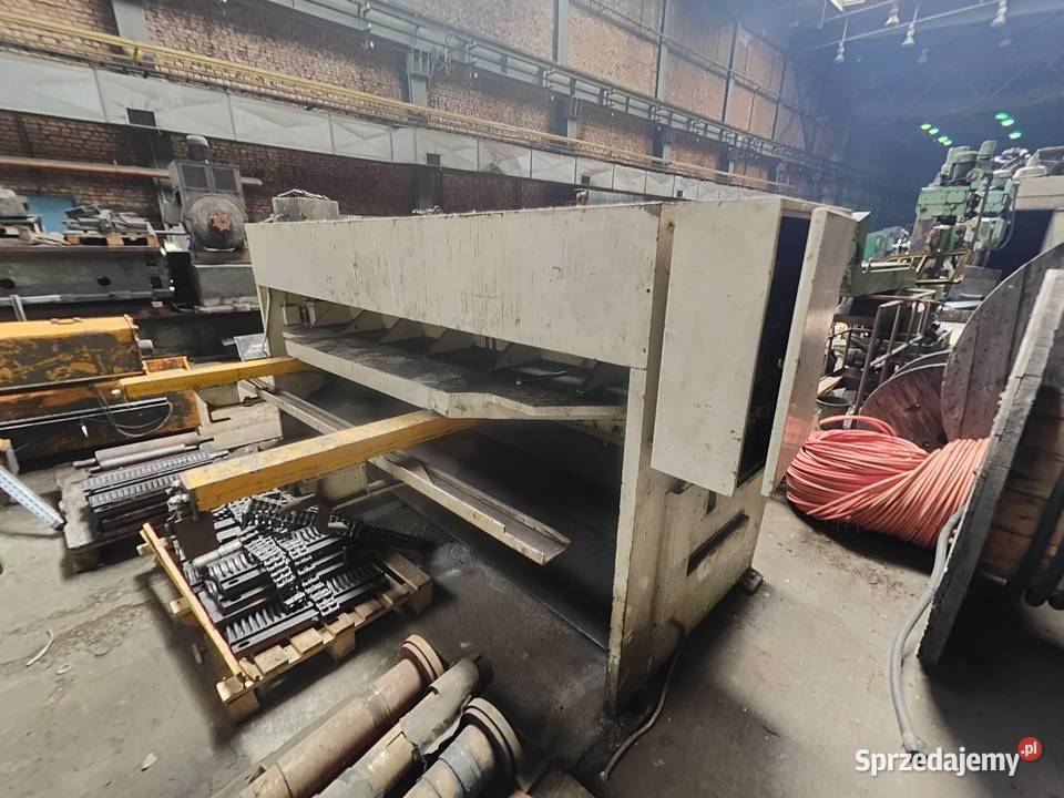 Hydrauliczne nożyce gilotynowe do blachy REBS Produkcja Kraków sprzedam