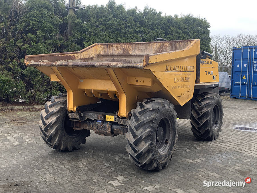 Wozidło budowlane 6 ton Mecalac TA6 4 WD 2020 małopolskie Kęty