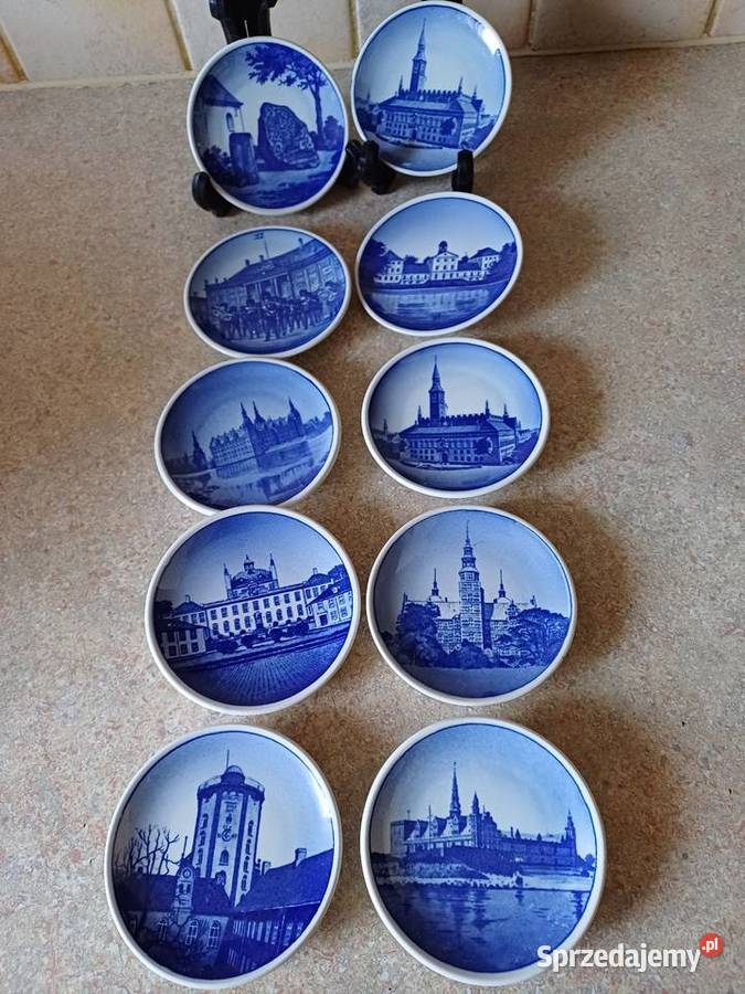 vintage miniaturowe talerzyki Nowy Targ sprzedam