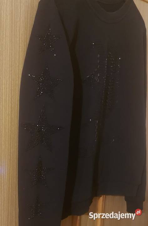 Czarna bluza rozmiar S Rozmiar 36(S) Pozostałe warmińsko-mazurskie Ostróda