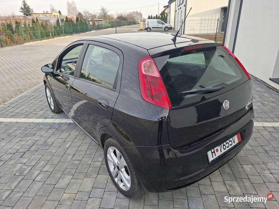 Fiat Grande Punto Benzyna Klima Stan skórzana tapicerka Kostrzyn