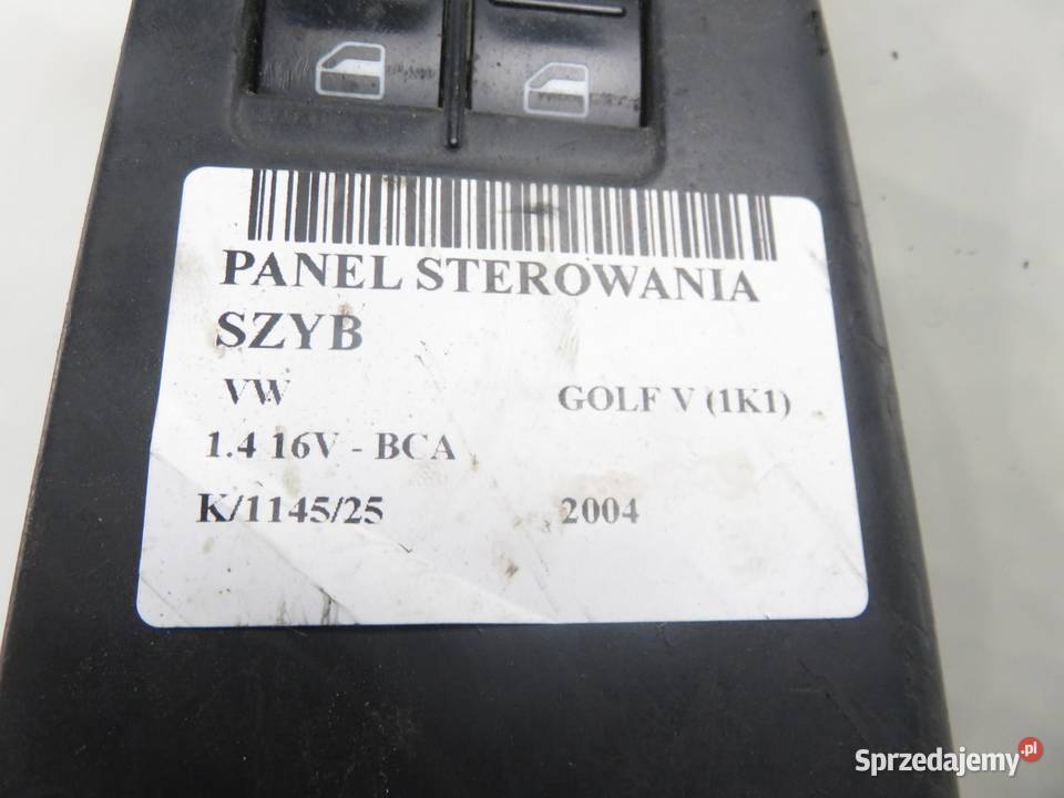 PANEL SZYB VW GOLF V 1K1 1K3868049B