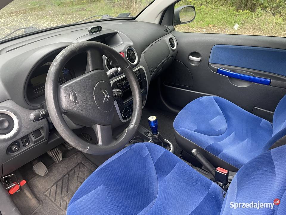 Citroen C2 11 VTR 2007 1100cm3 C2 śląskie Dąbrowa Górnicza