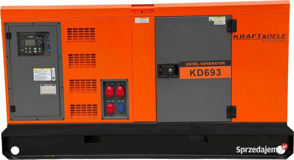 Agregat prądotwórczy 60566kW 380V KD693 Narzędzia