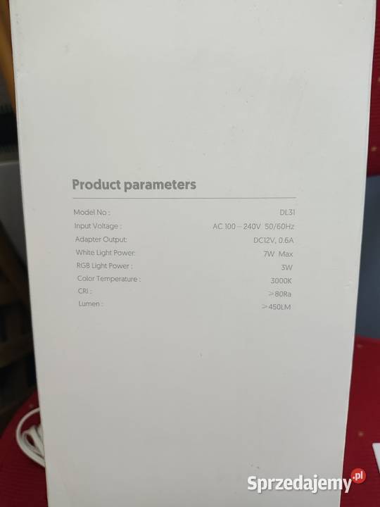 Lampa LED Dotykowa Kolorowa RGB Lampka nocna Bydgoszcz sprzedam