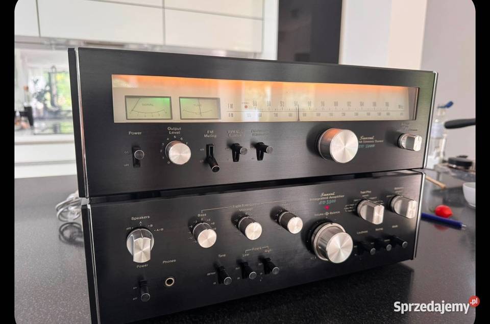 Zestaw audio vintage Sansui AU5900TU5900