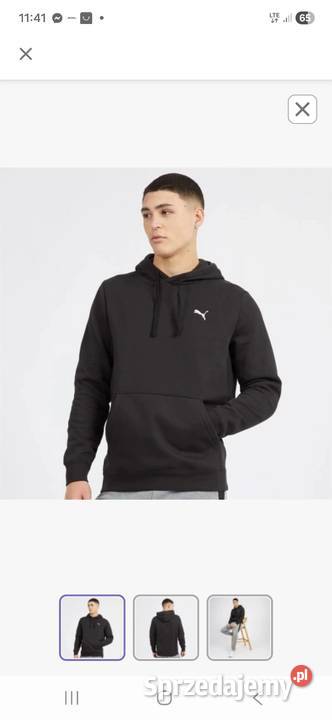 Bluza bawełniana z kapturem Puma rozmiar M Rzeszów