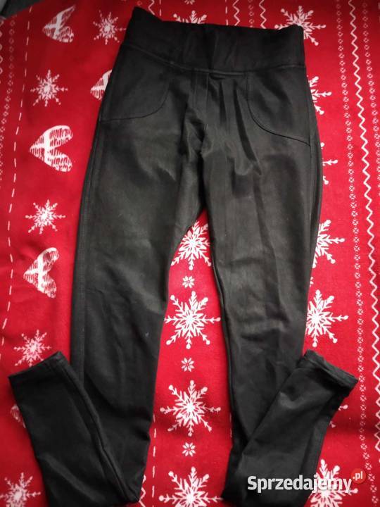 spodnie skóropodobne Warszawa