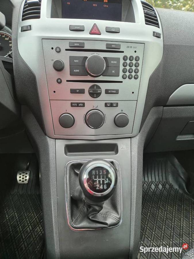Opel Zafira B 17 CDTI elektrycznie ustawiane fotele Wysokie