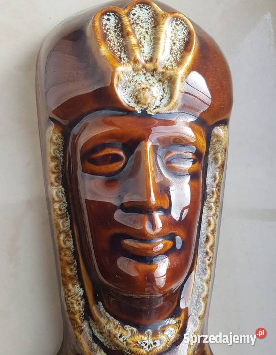 Maska ceramika Mirostowice dizajn PRL Orneta