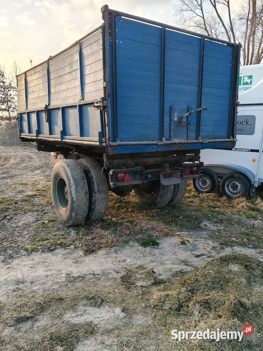 Przyczepa wywrotka 3 strony 8 ton Przyczepy rolnicze sprzedam