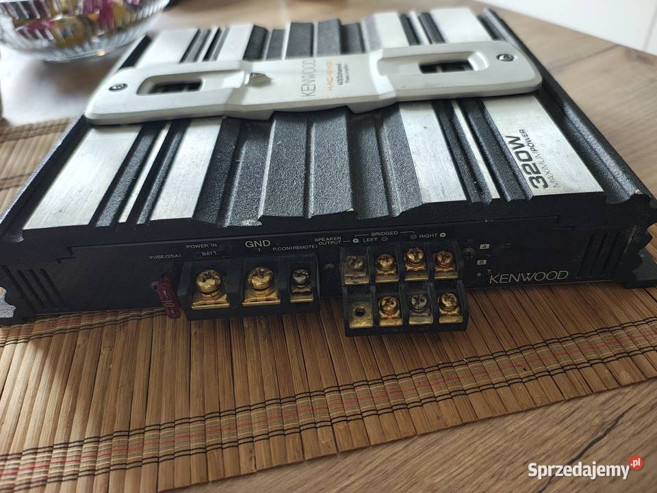Wzmacniacz samochodowy Kenwood KAC640 śląskie Toszek