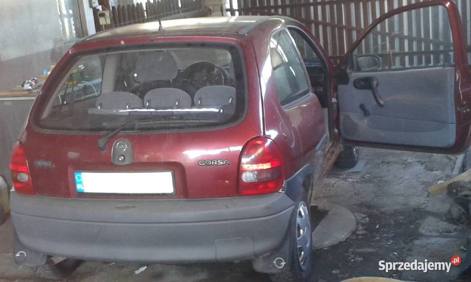 Opel Corsa B 14 City 3d 1997r Rok produkcji 1997 Płaza sprzedam